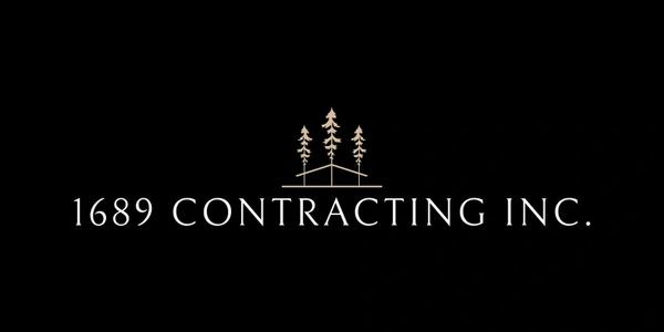 1689 Contracting Inc. cabin levelling experts in Kenora Ontario logo