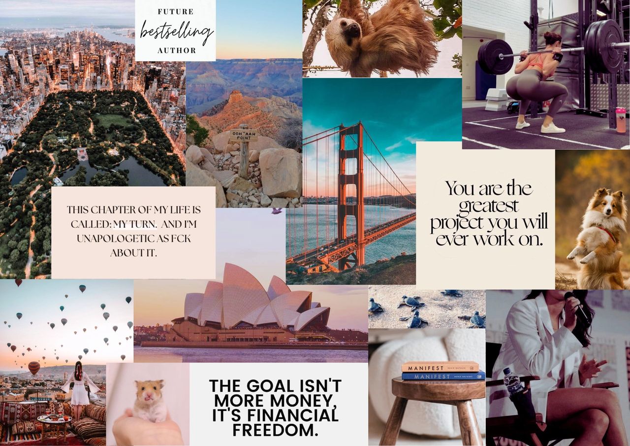 Tips to make your vision board 2024 work for you.