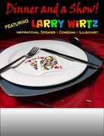 Larry Wirtz magic magician illusionist comedy comedian Indiana Christian Speaker fundraiser