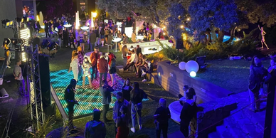 El rodaje del la próxima película o programa de éxito cuentan con la pista de Baile LED Madfloor 