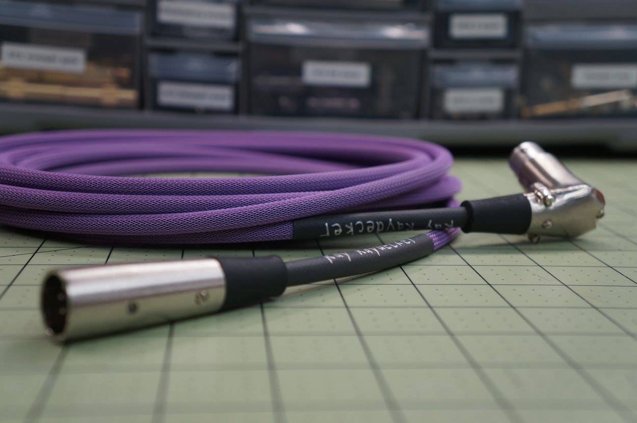 Benny Decker 5-pin XLR Alembic cable lead for Series instruments Series 1 Series 2