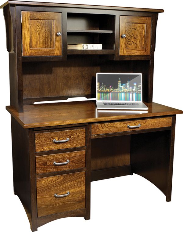 Home Office Bentley Partners Desk from DutchCrafters Amish Furniture