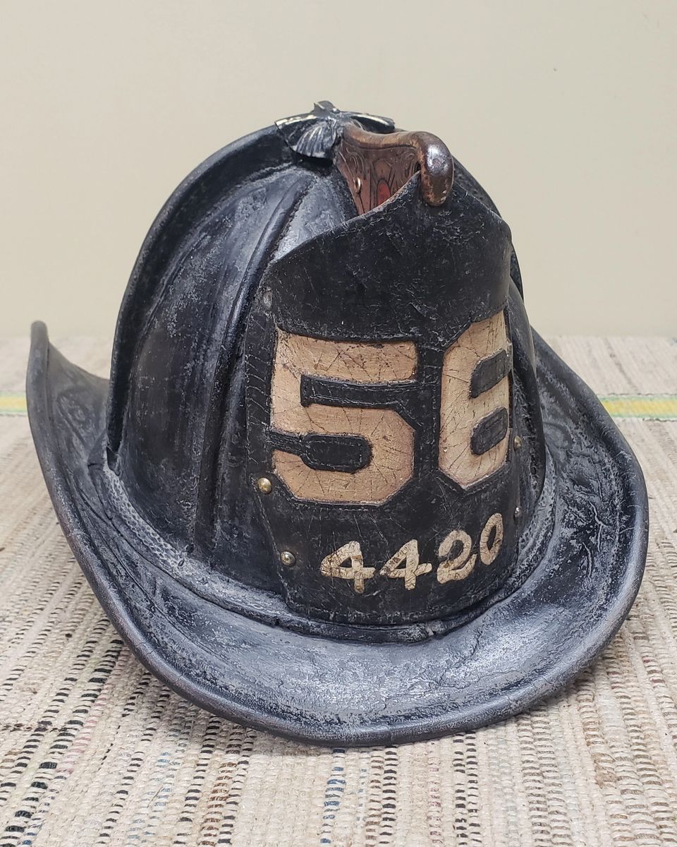 Fdny E 56 Leather Low Front Helmet