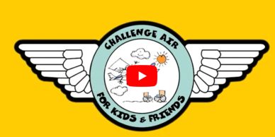 Logo for Challenge Air for Kids &amp; Friends.