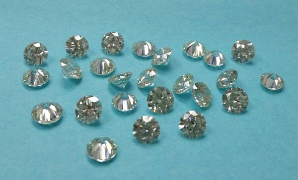 LOOSE STONES ROUND CUT DIAMONDS,