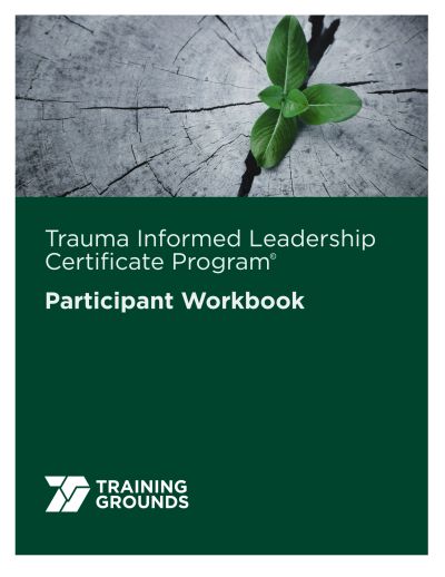 Workbook cover with a green plant sprouting from cracked wood.
