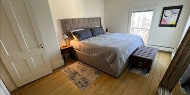 Bedroom 1 Cozy Victorian Vacation Rental (by Owner) in Newport, Vermont