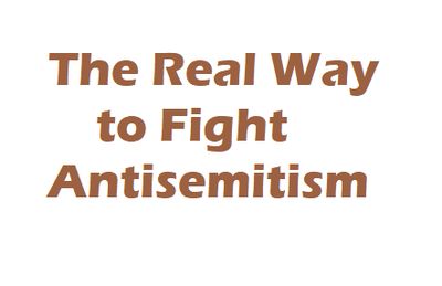 Text about fighting antisemitism.