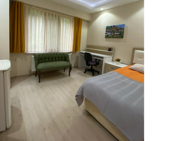 zonguldak lotus 1 kişilik kız yurdu odası