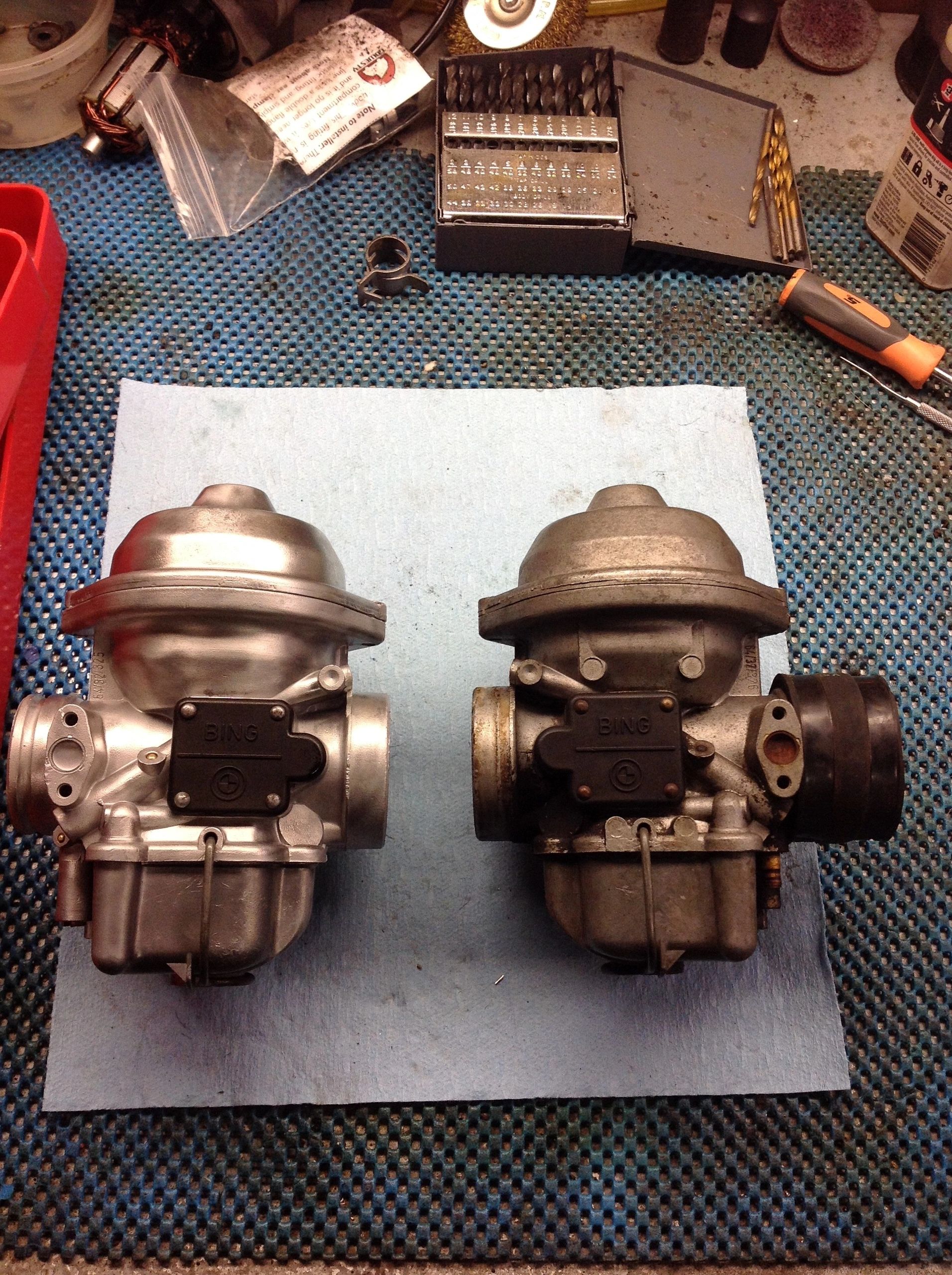 motorcycle carburetor cleaning
motorcycle carburetor re-building