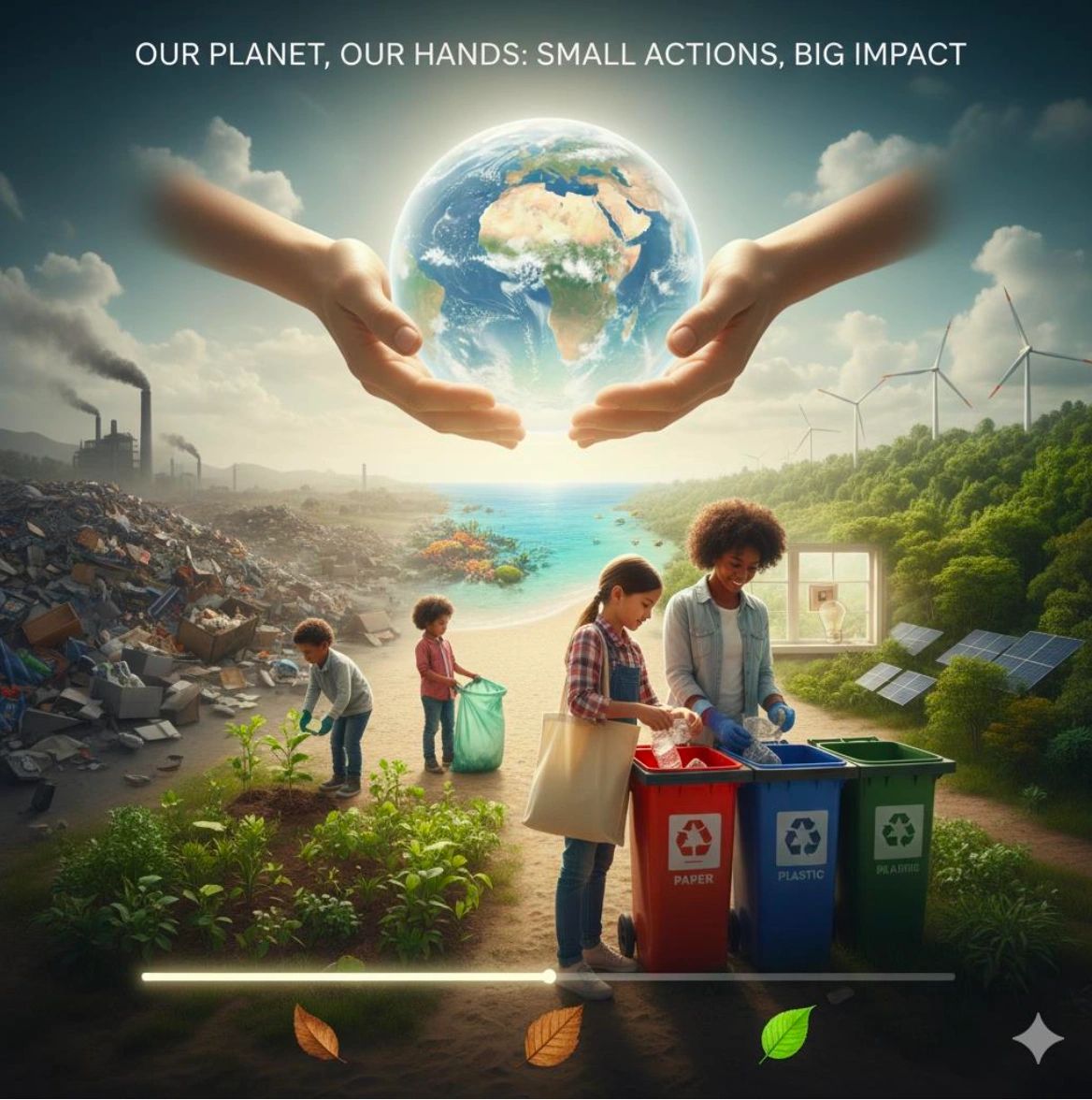 Our Planet, Our Hands: Small Actions, Big Impact