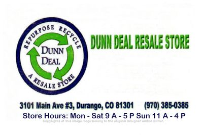 Dunn Deal Resale Store's Business Card