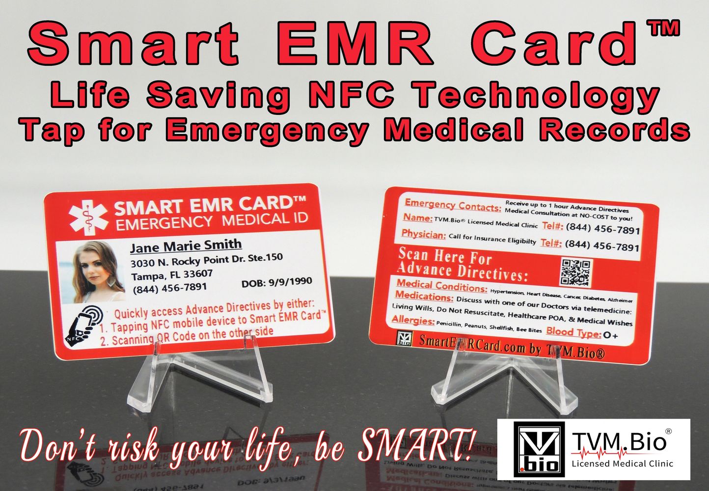 The next generation medical id card called Smart EMR Card