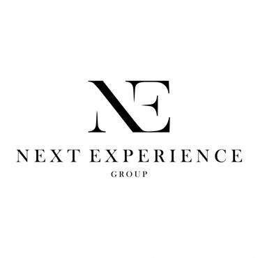 Logo featuring stylized letters 'N' and 'E' with 'Next Experience Group' text.