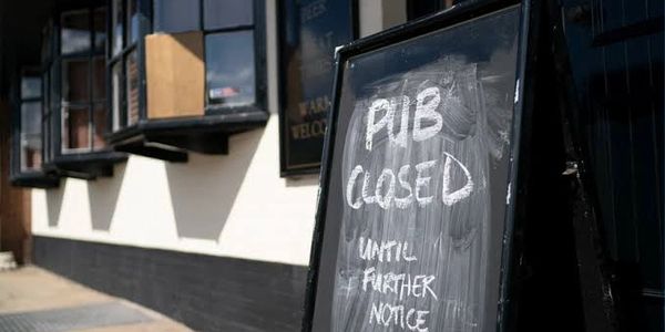 COVID-19 pubs and clubs closed due to shut downs