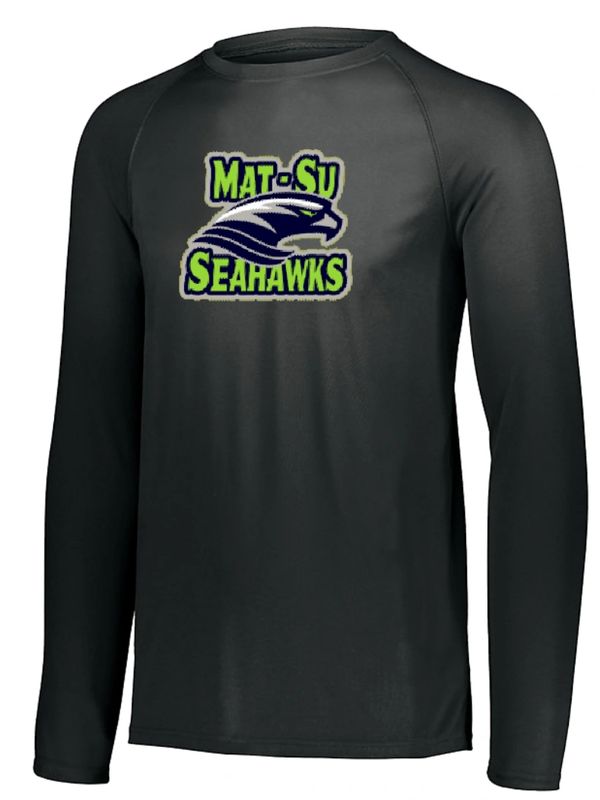 Seattle Seahawks Custom Team Authentic Long Sleeve T Shirt