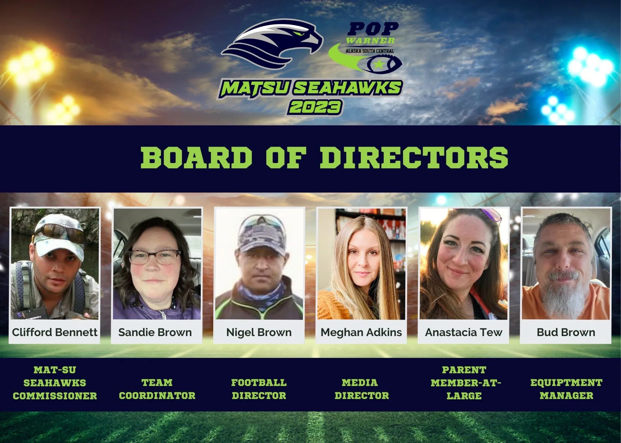 2023 Mat-Su Seahawks Board of Directors