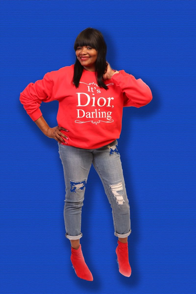 IT S DIOR DARLING SWEATSHIRT