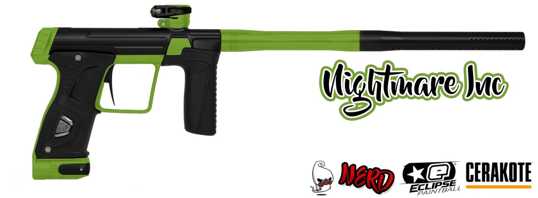 Gtek 170r Lime Nightmare Inc Paintball & Airsoft Nightmare Inc
