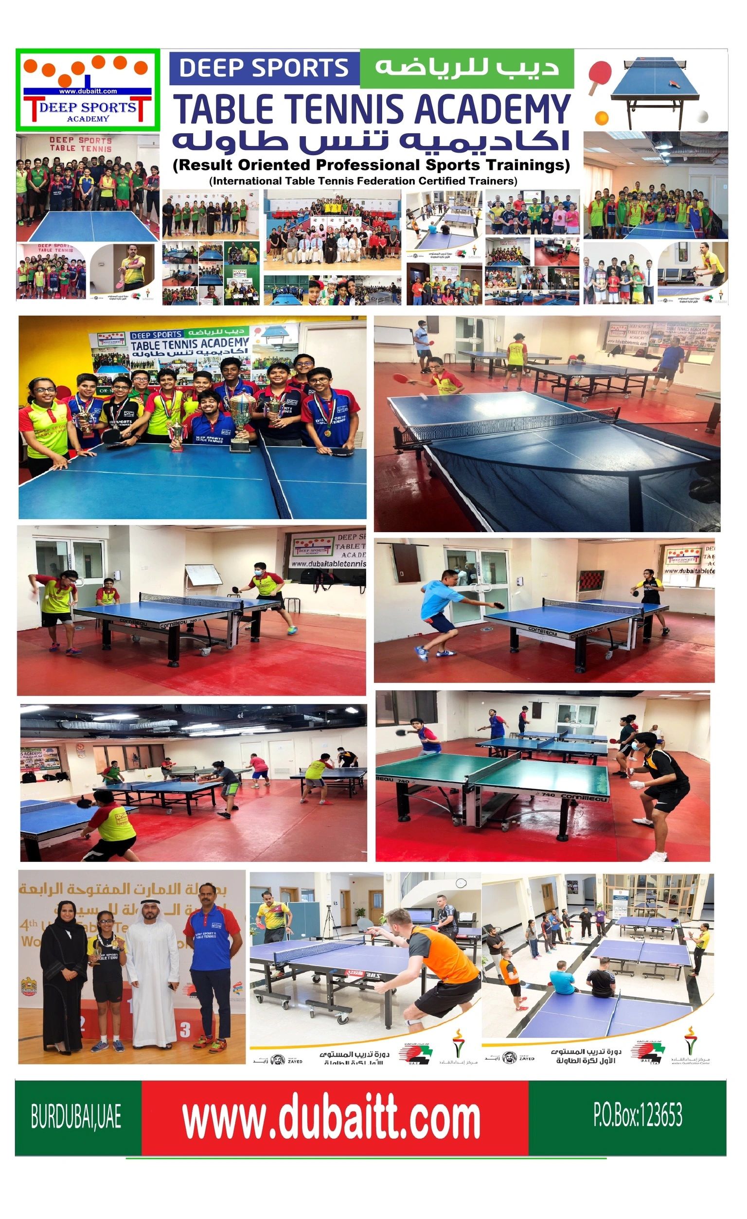 Deep Sports Table Tennis Academy Dubai Home Deep Sports Table Tennis Academy Dubai