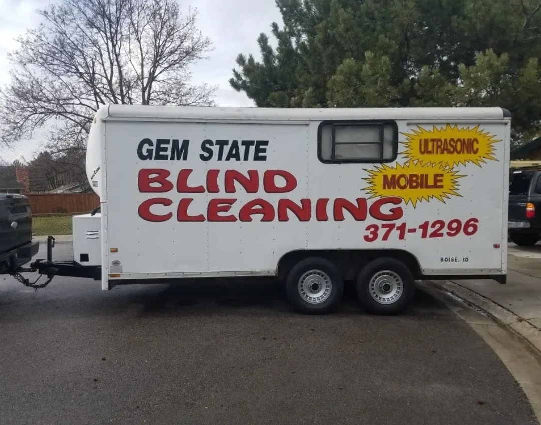 Gem State Mobile Ultrasonic Blind Cleaning