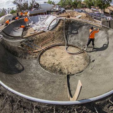 skate park construction