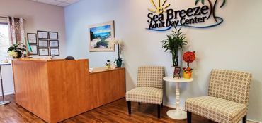 Sea breeze adult day center reception 