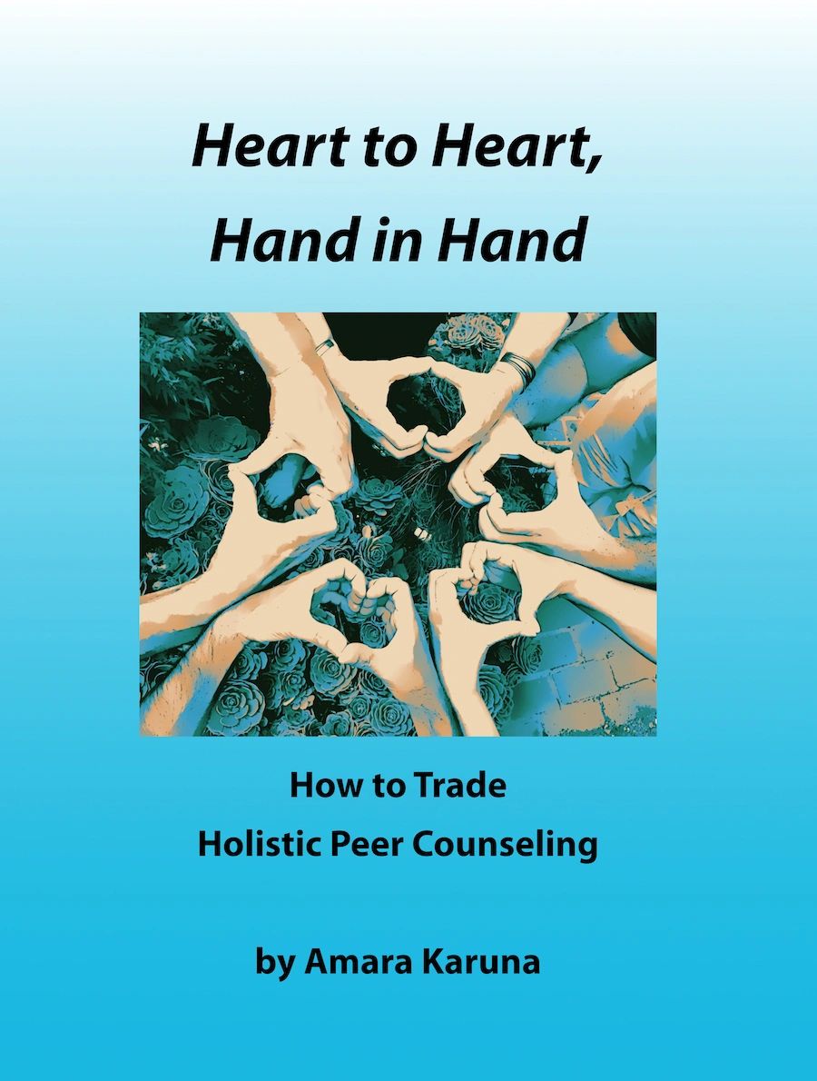 Book cover on peer counseling by Amara Karuna.