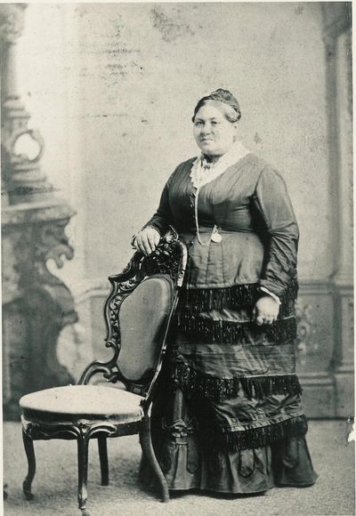 Mary Harris Gold Gelpstein, about 1890