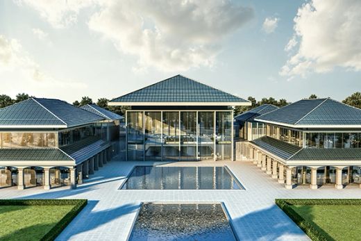 GAJ Hantile solar roof tile, view 1