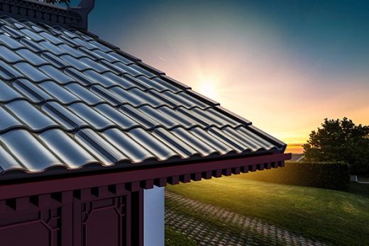GAJ Hantile solar roof tile, view 4