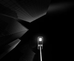 GAJ BASALT series solar street light, view 4
