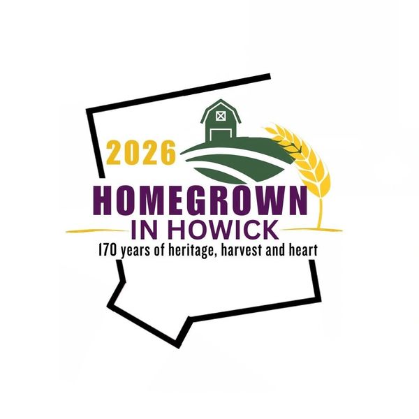 Logo for Homegrown in Howick 2026 celebrating 170 years of heritage.