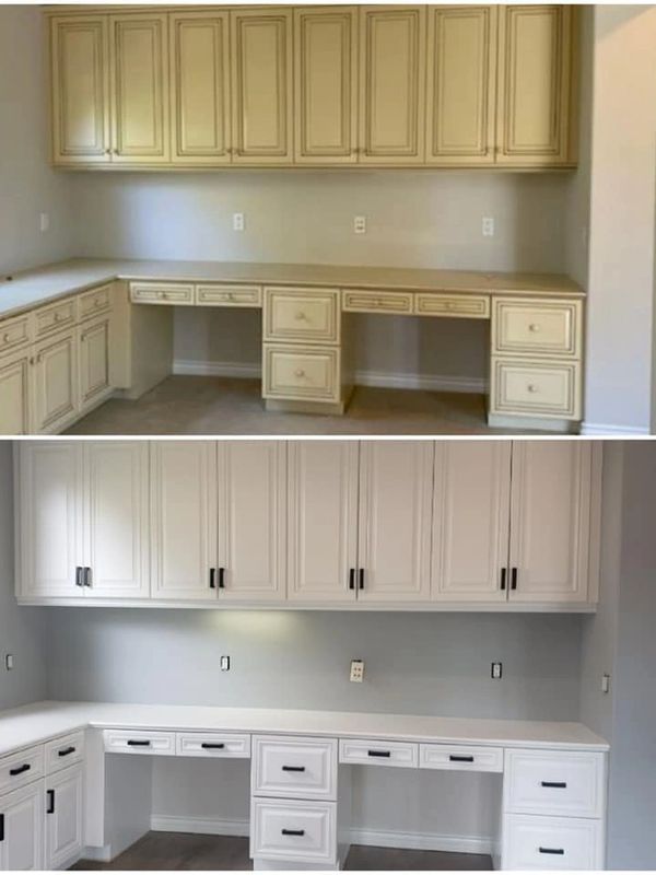 cabinet refinish