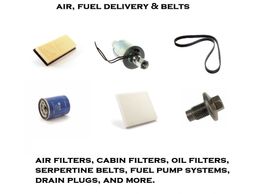 Air Filter, Delivery, Belts