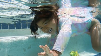 swimmer learning bubbles