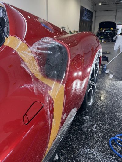 Ferrari 296 GTB One Piece Quarter Panel Install