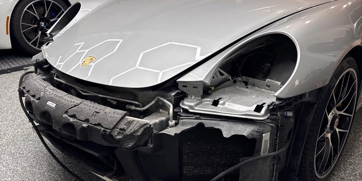 Porsche Collision