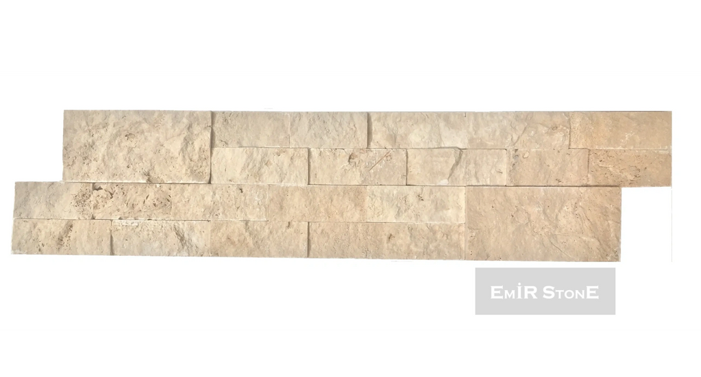 LIGHT Travertine Ledger Panel