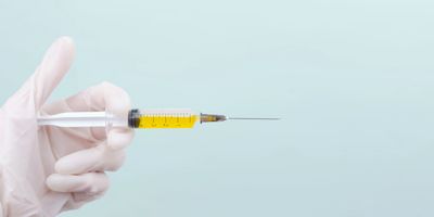 Picture of a syringe 