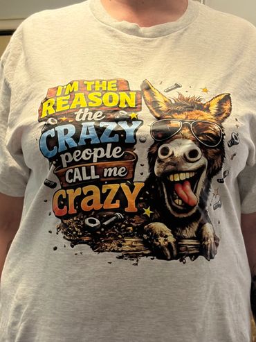 crazy Donkey Tshirt