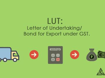 LETTER OF UNDERTAKING/BOND FOR EXPORT UNDER GST 