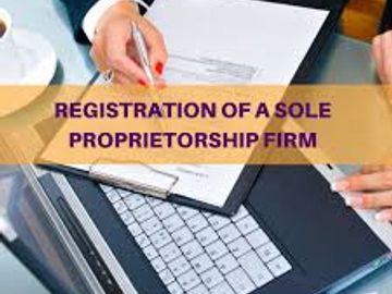 Registration of Sole Proprietorship firm