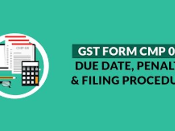 GST COMPOSITION RETURN CMP - 08 FILING QUARTERLY
