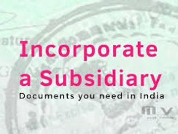 Incorporate a Subsidiary