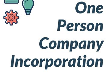 ONE PERSON COMPANY INCORPORATION