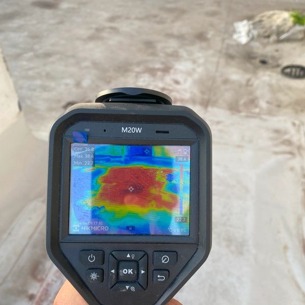 Termovizijsko snimanje ravnih krovova.