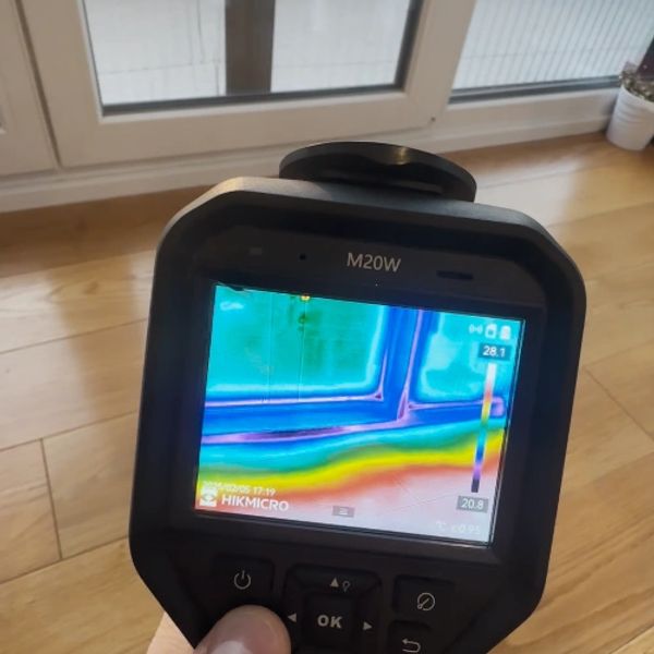 Termovizijsko snimanje stolarije.