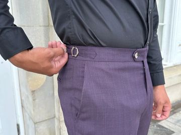 Custom men's trousers. 