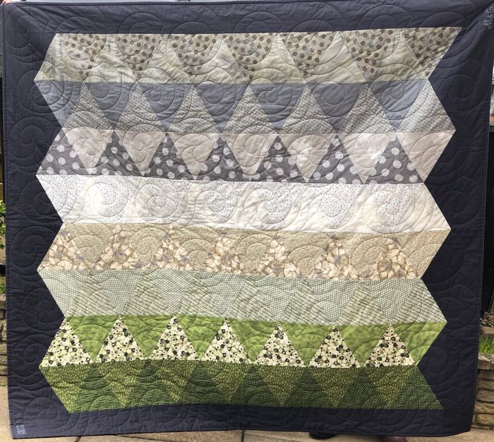 A special quilt for a wedding gift
